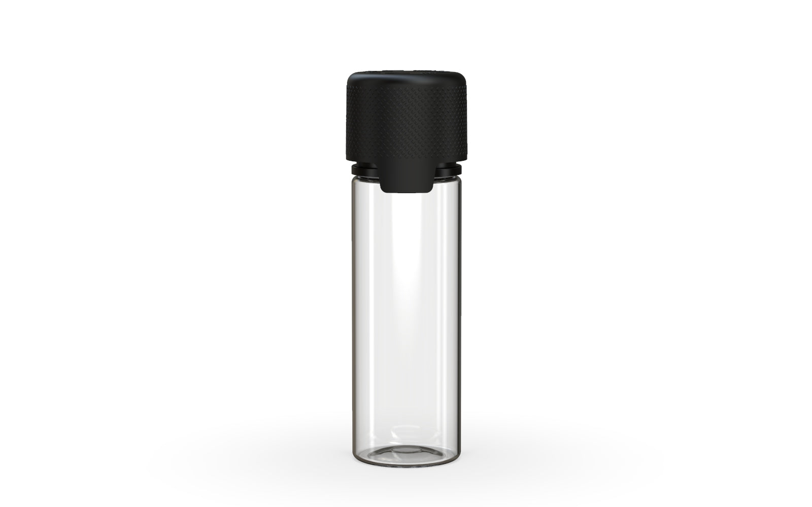 Chubby Gorilla - 50ML Aviator Bottle - Clear Natural Bottle / Opaque Black Cap