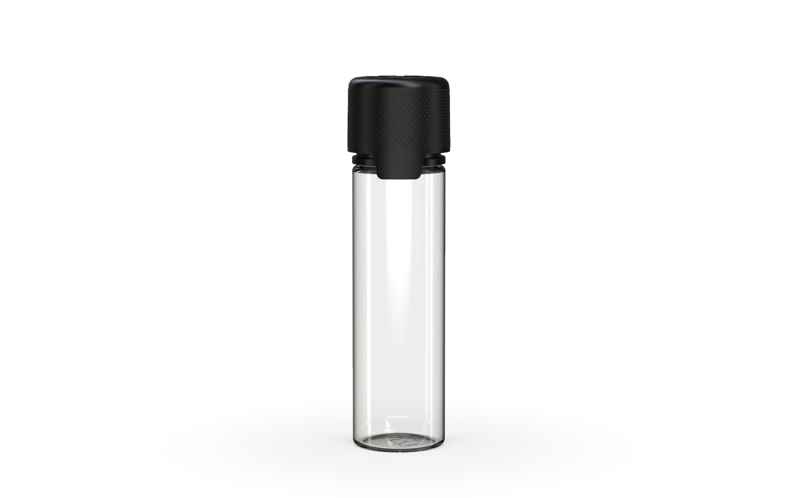 Chubby Gorilla - 60ML Aviator Bottle - Clear Natural Bottle / Opaque Black Cap