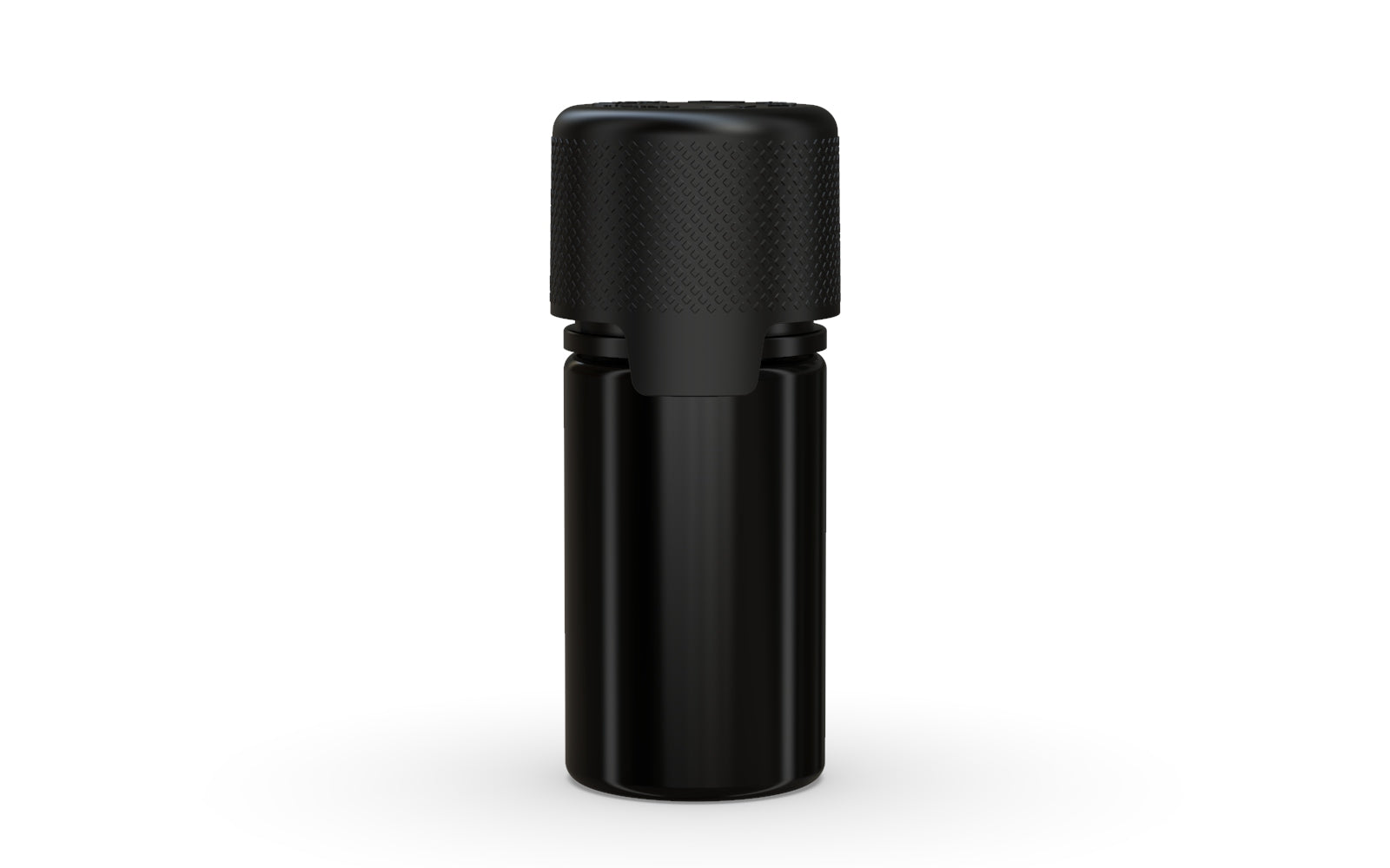 Chubby Gorilla - 30ML Stubby Aviator Bottle - Opaque Black Bottle / Opaque Black Cap