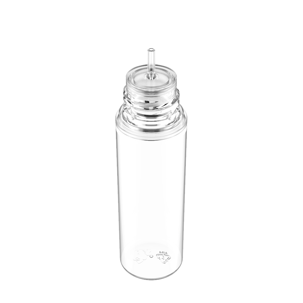 Chubby Gorilla - 50ml Unicorn Bottle - Clear Bottle / Natural Cap - V3 - Copackr.com