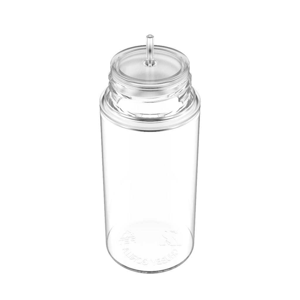 Chubby Gorilla - 100ML Unicorn Bottle - Clear Bottle / Natural Cap - V3 - Copackr.com
