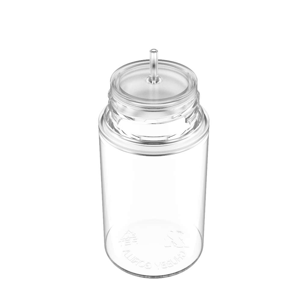 Chubby Gorilla - 75ML Stubby Unicorn Bottle - Clear Bottle / Natural Cap - V3 - Copackr.com