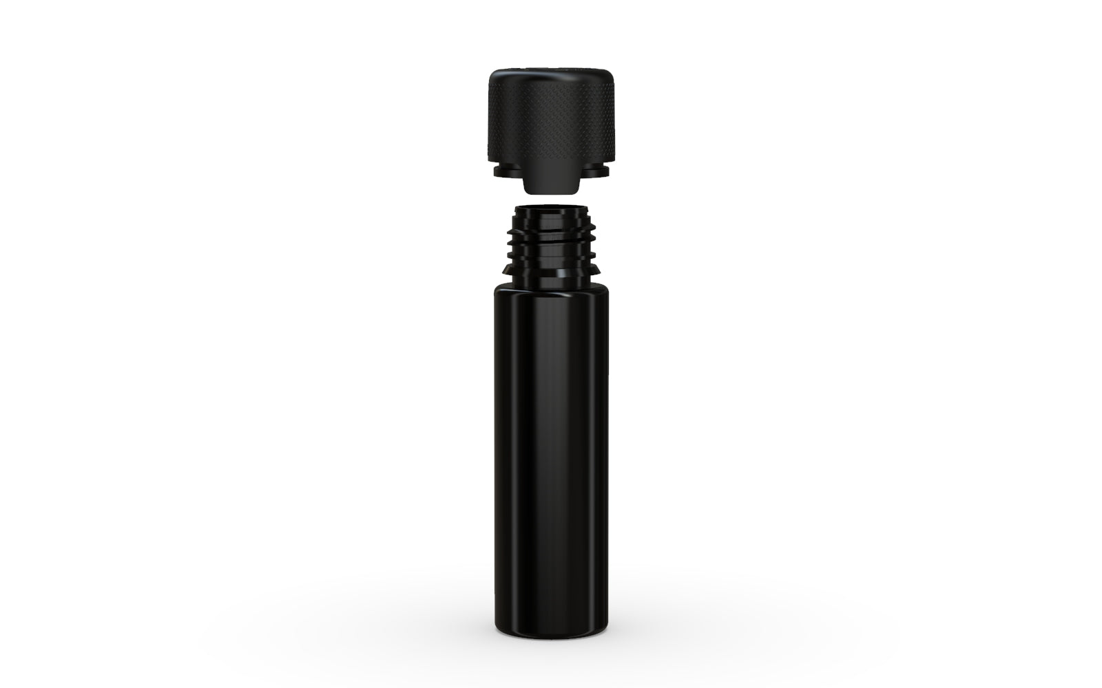 Chubby Gorilla - 60ML Aviator Bottle - Opaque Black Bottle / Opaque Black Cap