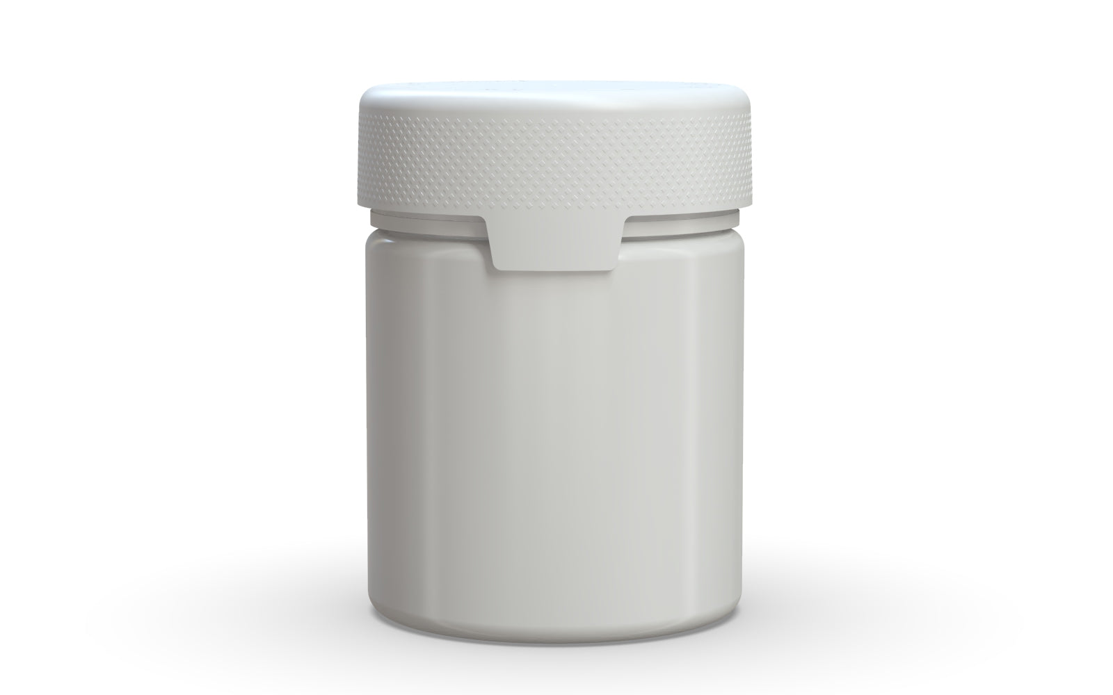 550CC/18.5FL.OZ/550ML Aviator CR - XL Container With Inner Seal & Tamper - Opaque White With Opaque White Lid