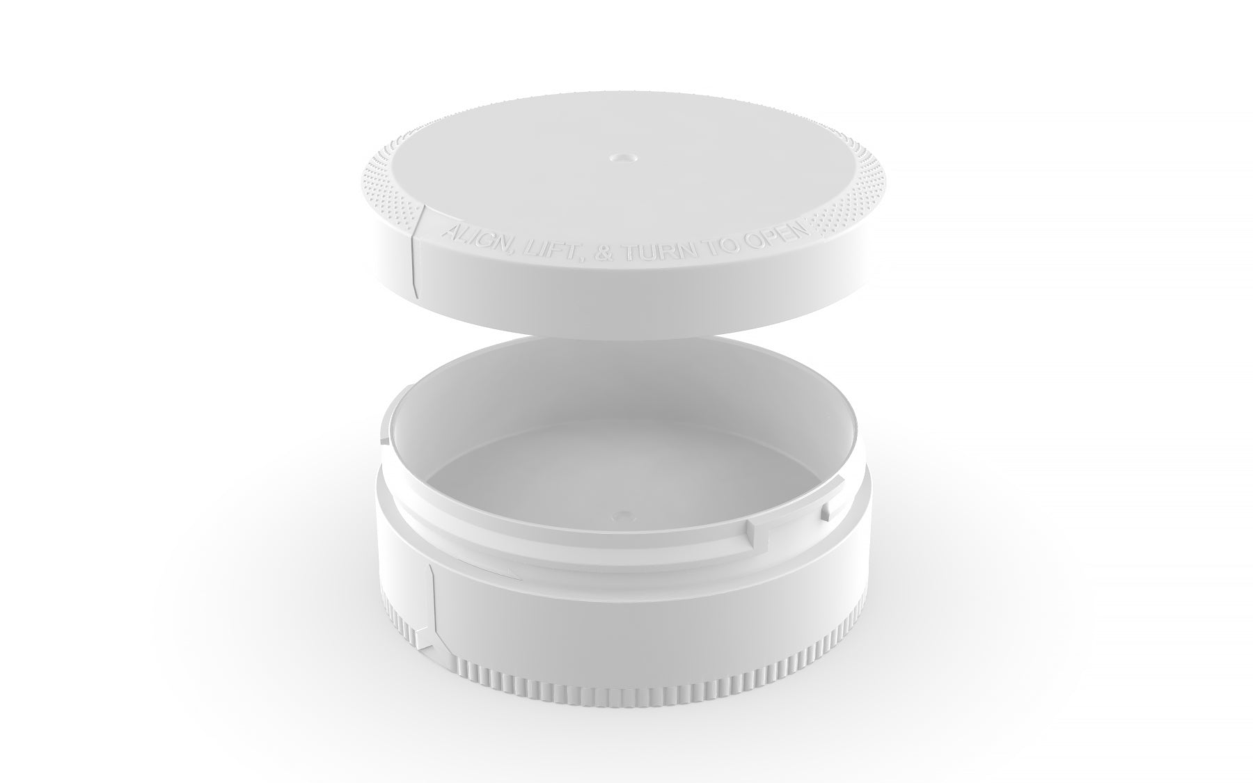 Pouch Container by Chubby Gorilla® - Opaque White