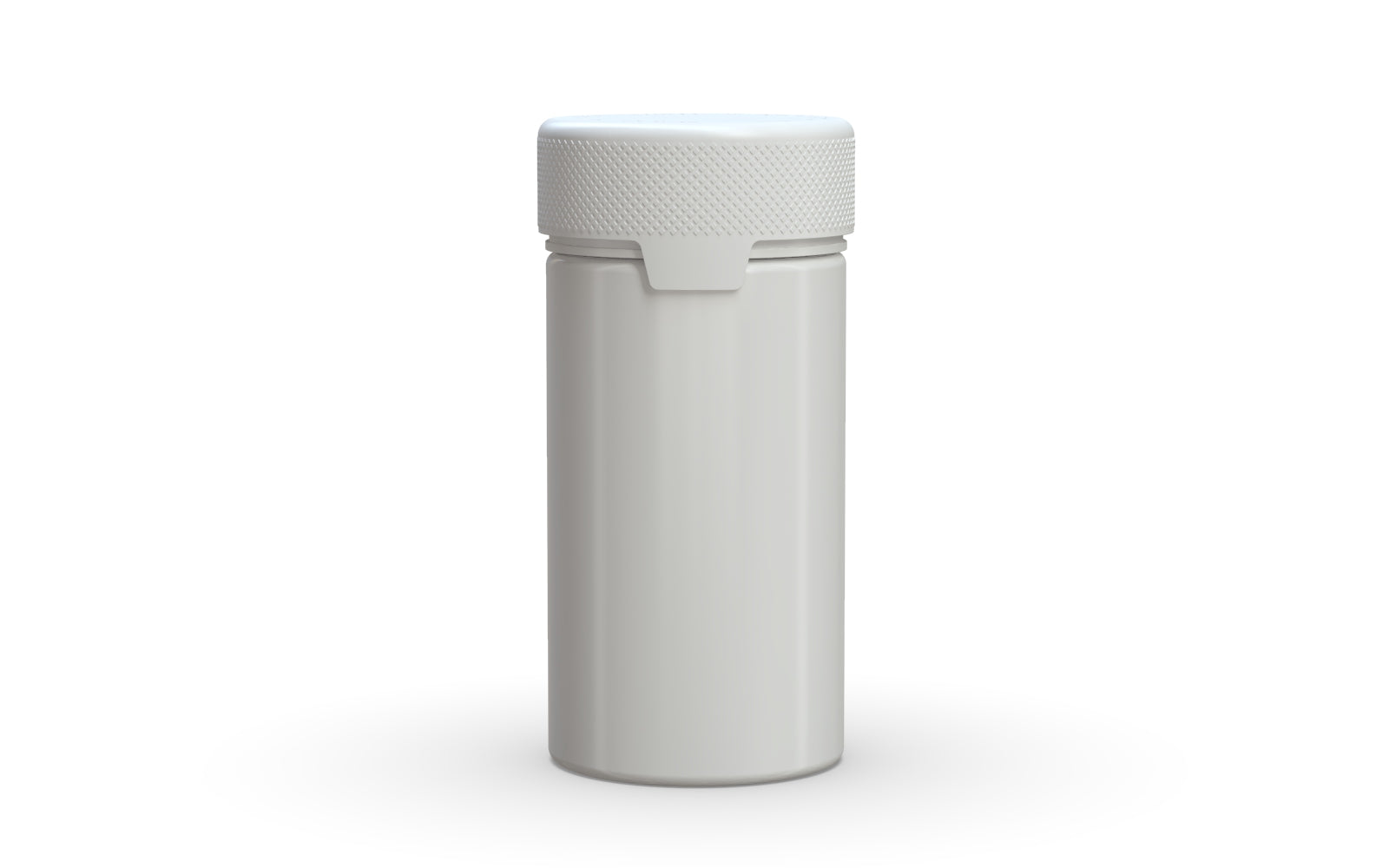 180CC/6FL.OZ/180ML Aviator CR - Container With Inner Seal & Tamper - Opaque White With Opaque White Lid