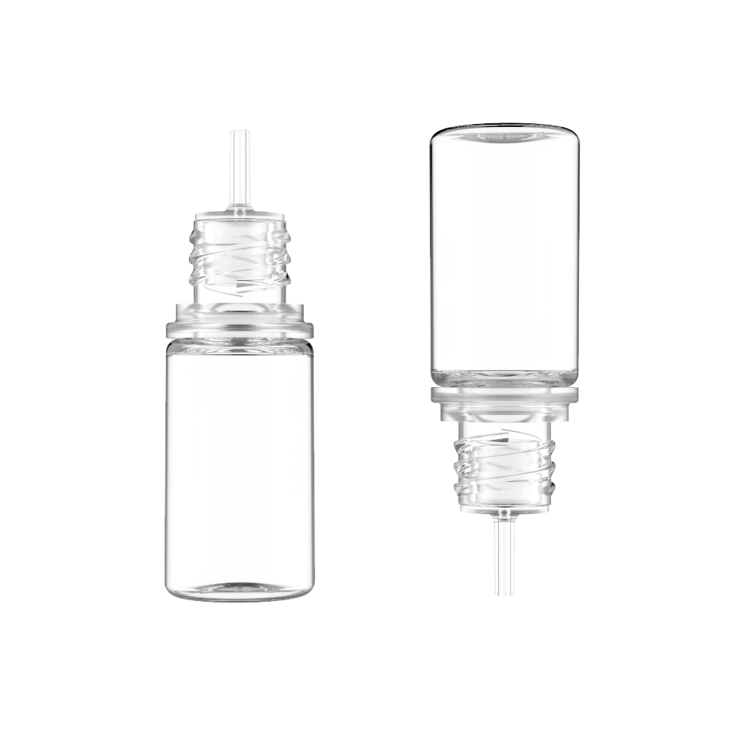 Chubby Gorilla Chubby Gorilla - 10ML Unicorn Bottle - Clear Bottle / Clear Cap - V3