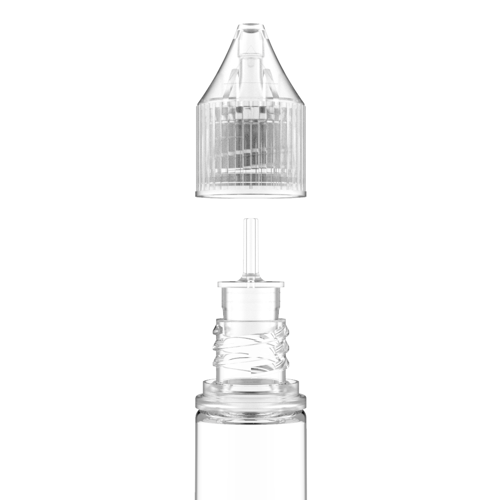 Chubby Gorilla Chubby Gorilla - 10ML Unicorn Bottle - Clear Bottle / Clear Cap - V3