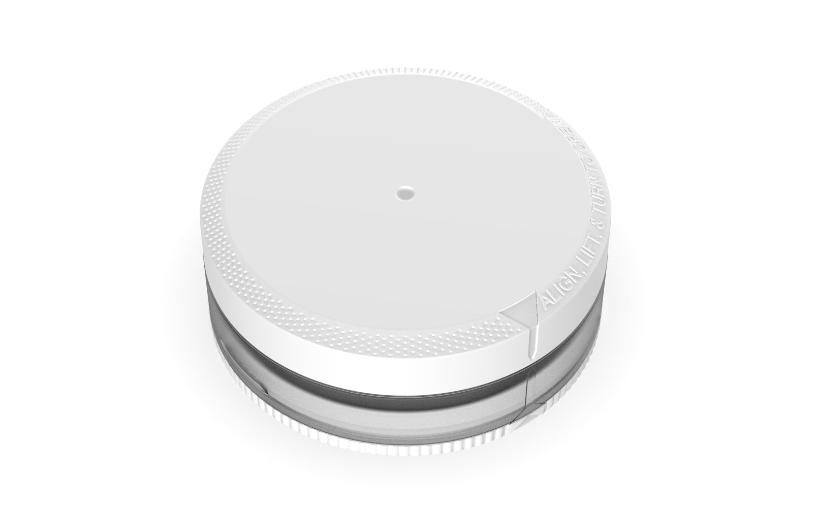 Pouch Container by Chubby Gorilla® - Clear Transparent - Opaque White Top & Bottom