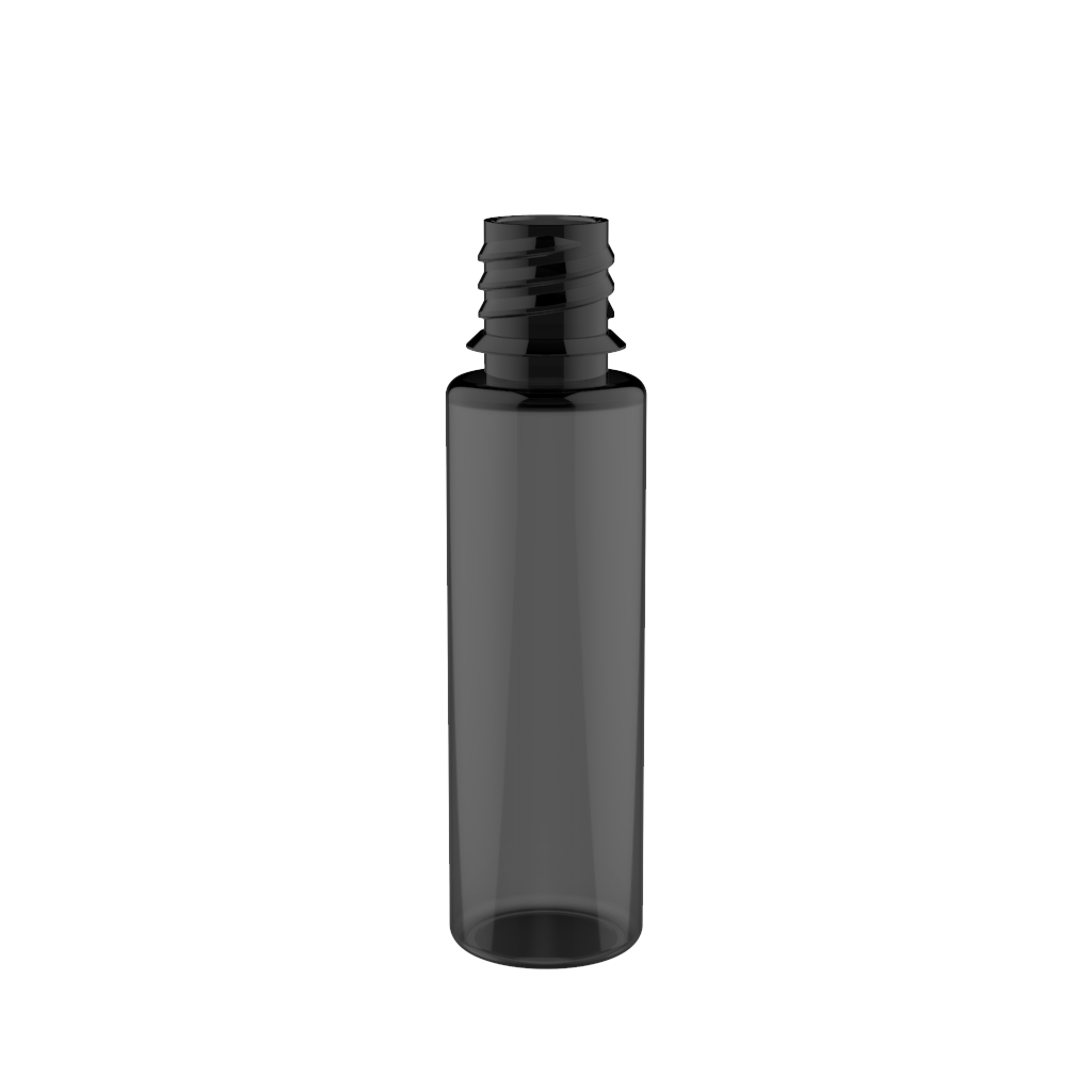 Chubby Gorilla - 20ML Unicorn Bottle - Transparent Black Bottle / Black Cap - V3 - Copackr.com