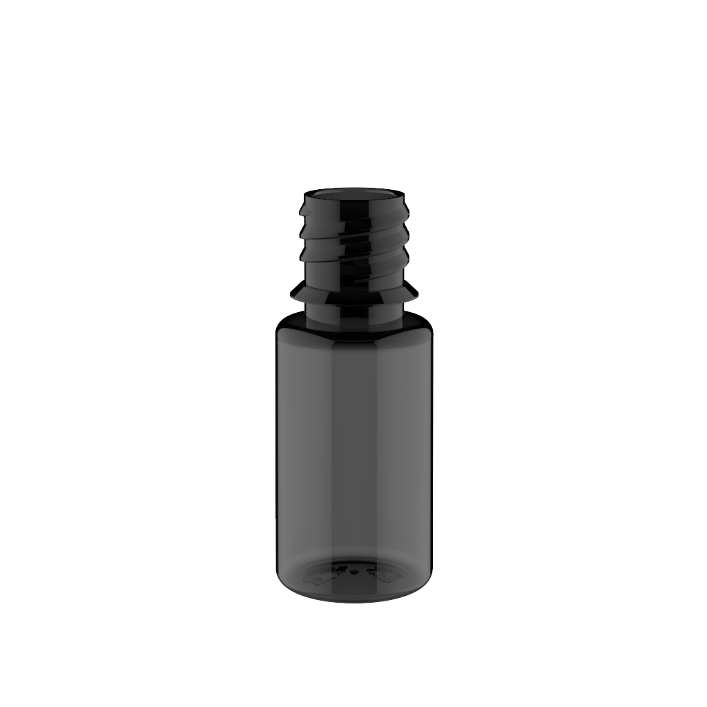 Chubby Gorilla - 10ML Unicorn Bottle - Black Bottle / Black Cap - V3 - Copackr.com