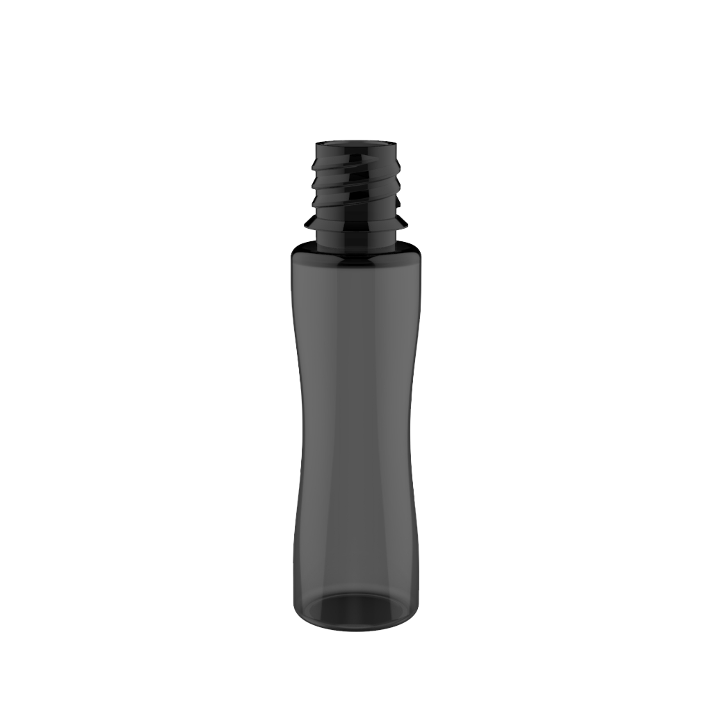 Chubby Gorilla - 20ML Unicorn Bottle - Transparent Black Bottle / Black Cap - V3 - Copackr.com