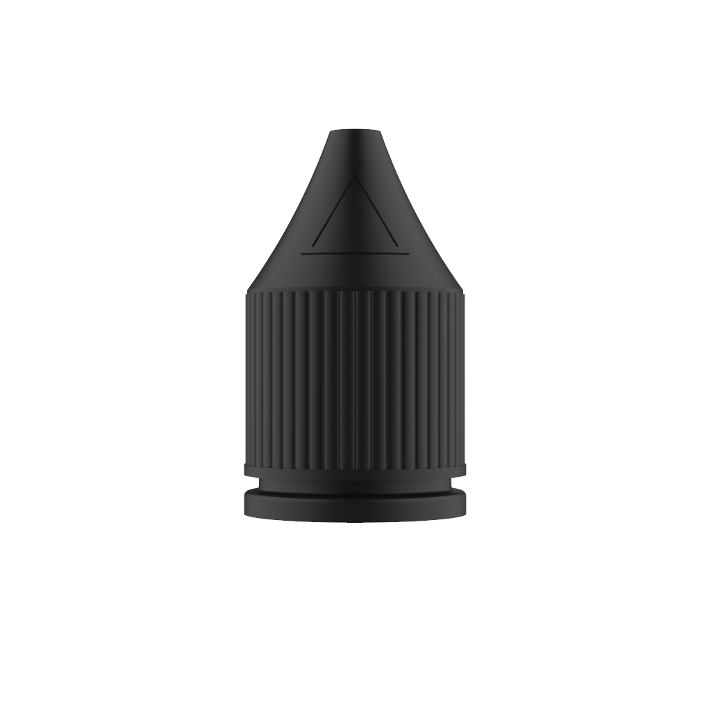 Chubby Gorilla Chubby Gorilla - 30ML Unicorn Bottle - Transparent Black Bottle / Black Cap - V3