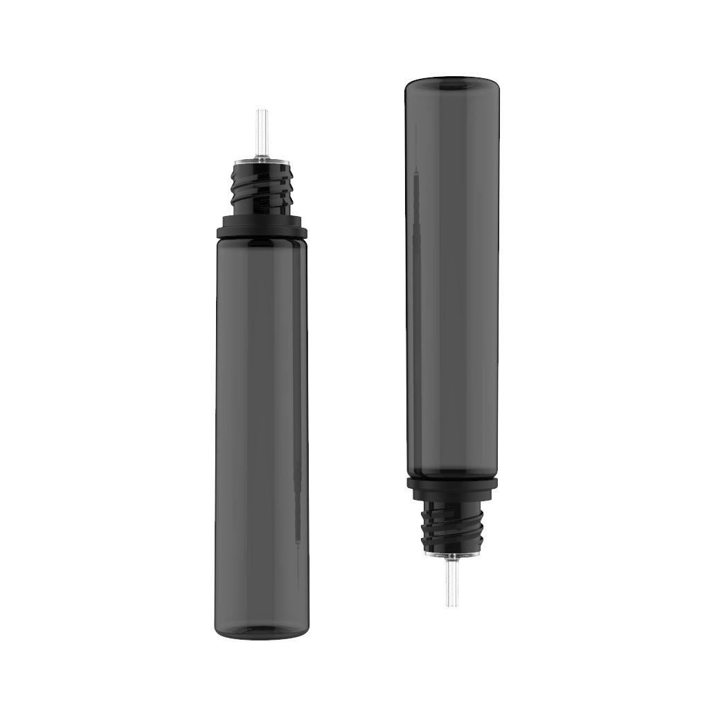 Chubby Gorilla Chubby Gorilla - 30ML Unicorn Bottle - Transparent Black Bottle / Black Cap - V3