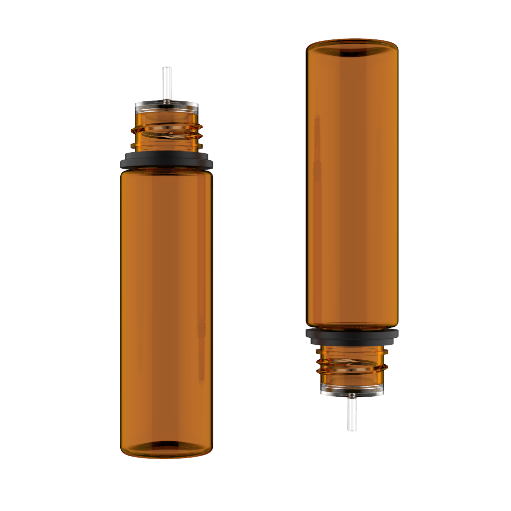 Chubby Gorilla Chubby Gorilla - 60ML Unicorn Bottle - Amber Bottle / Black Cap - V3