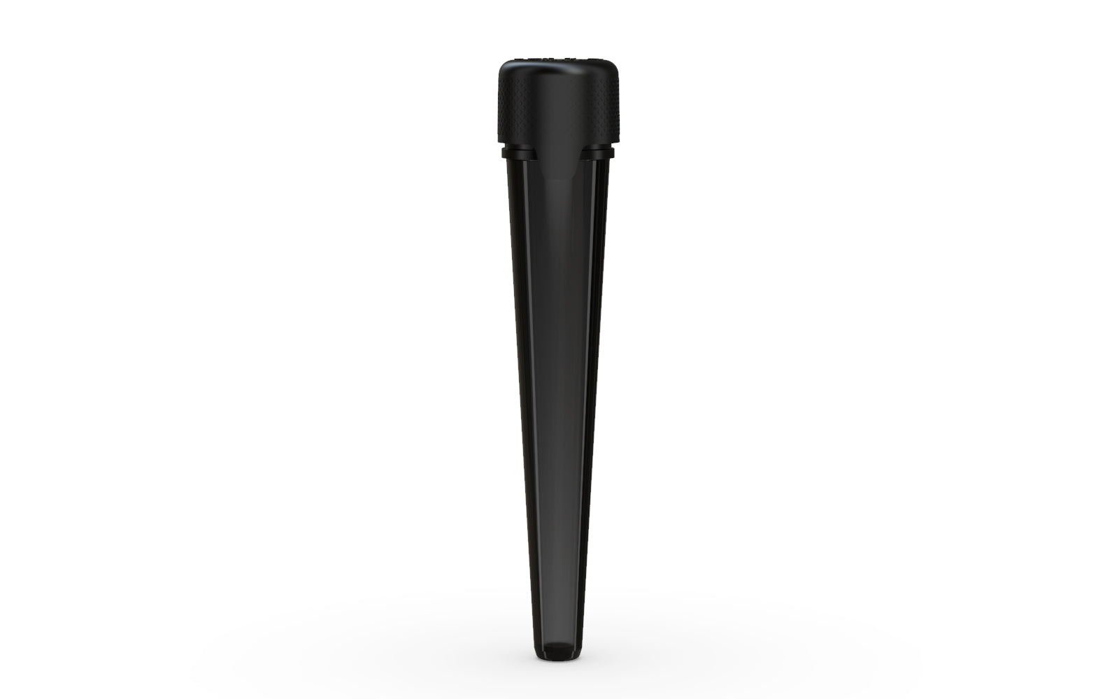 Aviator CR - Tube 113MM with Inner Seal & Tamper - Translucent Black with Opaque Black Lid