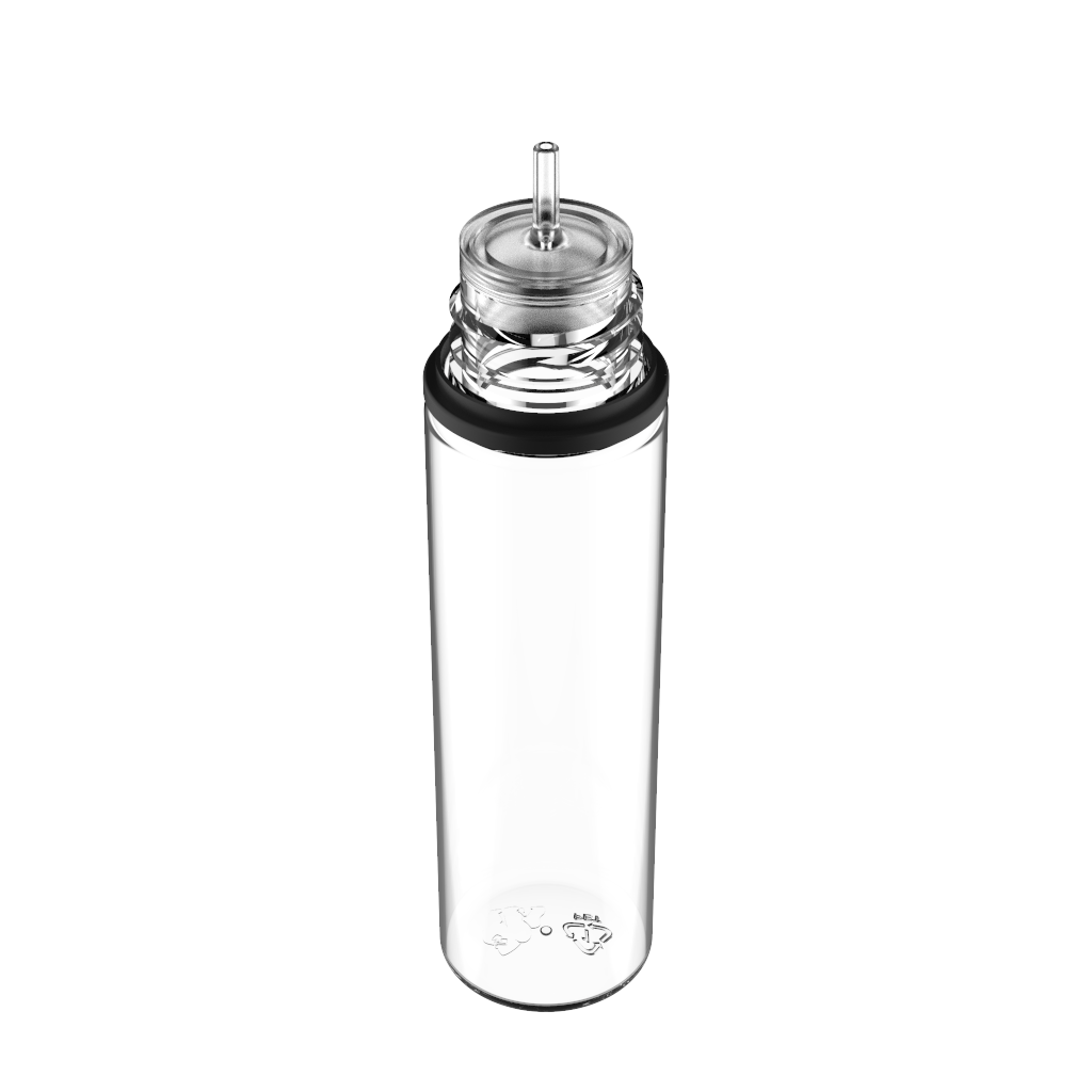 Chubby Gorilla 60ML Unicorn Bottle - Clear Bottle / Black Cap - V3 - Copackr.com