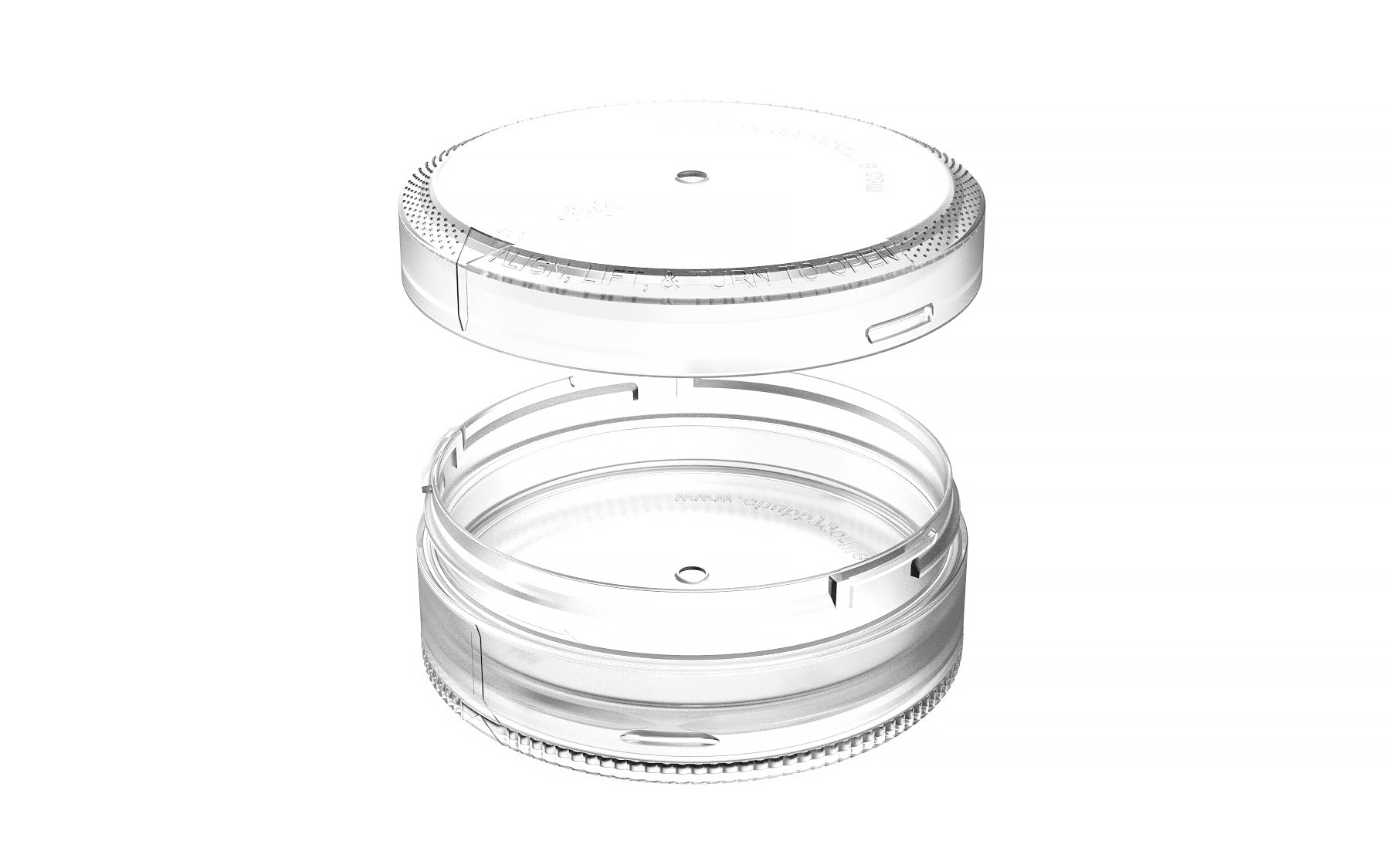 Pouch Container by Chubby Gorilla® - Clear Transparent