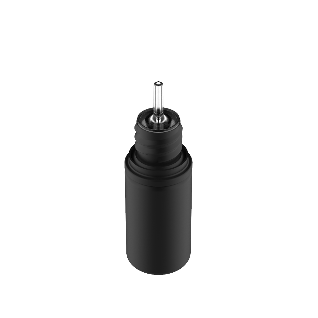 Chubby Gorilla - 10ML Unicorn Bottle - Solid Black Bottle / Black Cap - V3 - Copackr.com