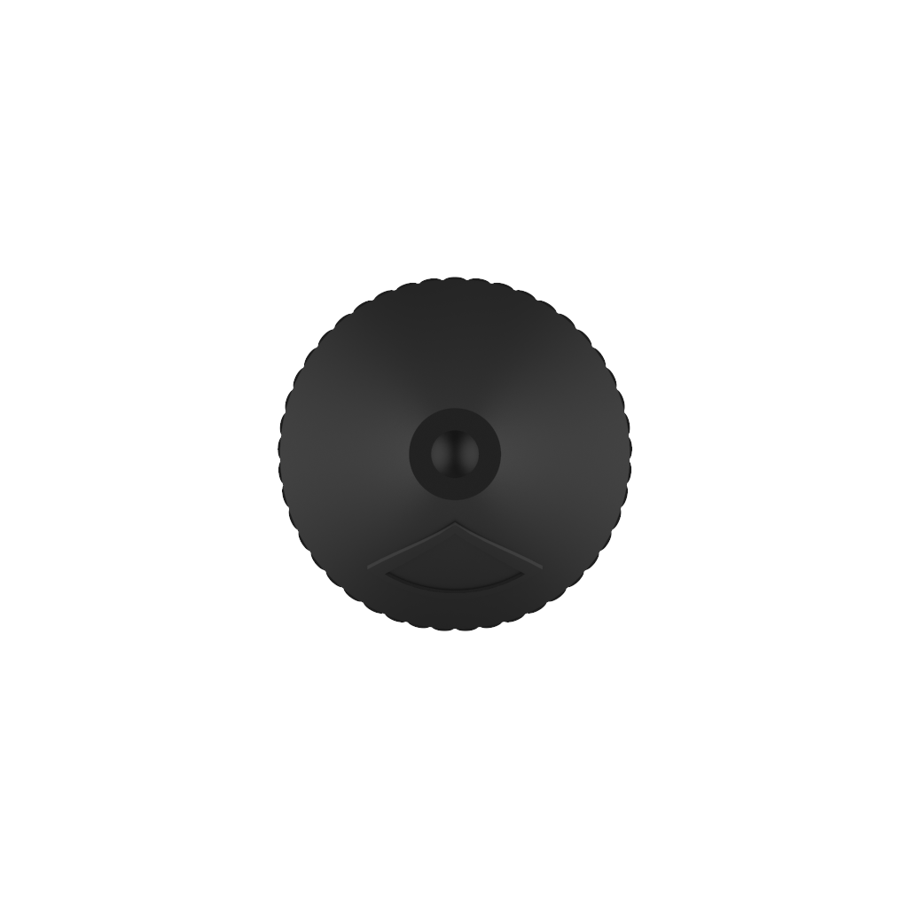 Chubby Gorilla - 10ML Unicorn Bottle - Solid Black Bottle / Black Cap - V3 - Copackr.com