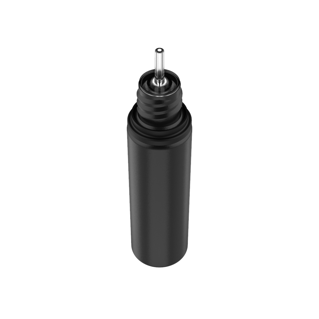 Chubby Gorilla - 20ML Unicorn Bottle - Solid Black Bottle / Black Cap - V3 - Copackr.com