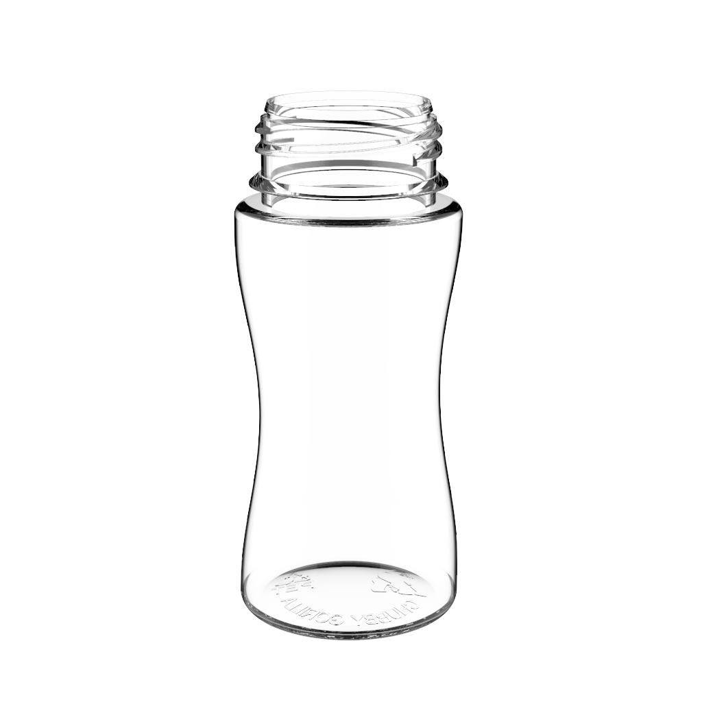 Chubby Gorilla - 100ML Unicorn Bottle - Clear Bottle / Black Cap - V3 - Copackr.com