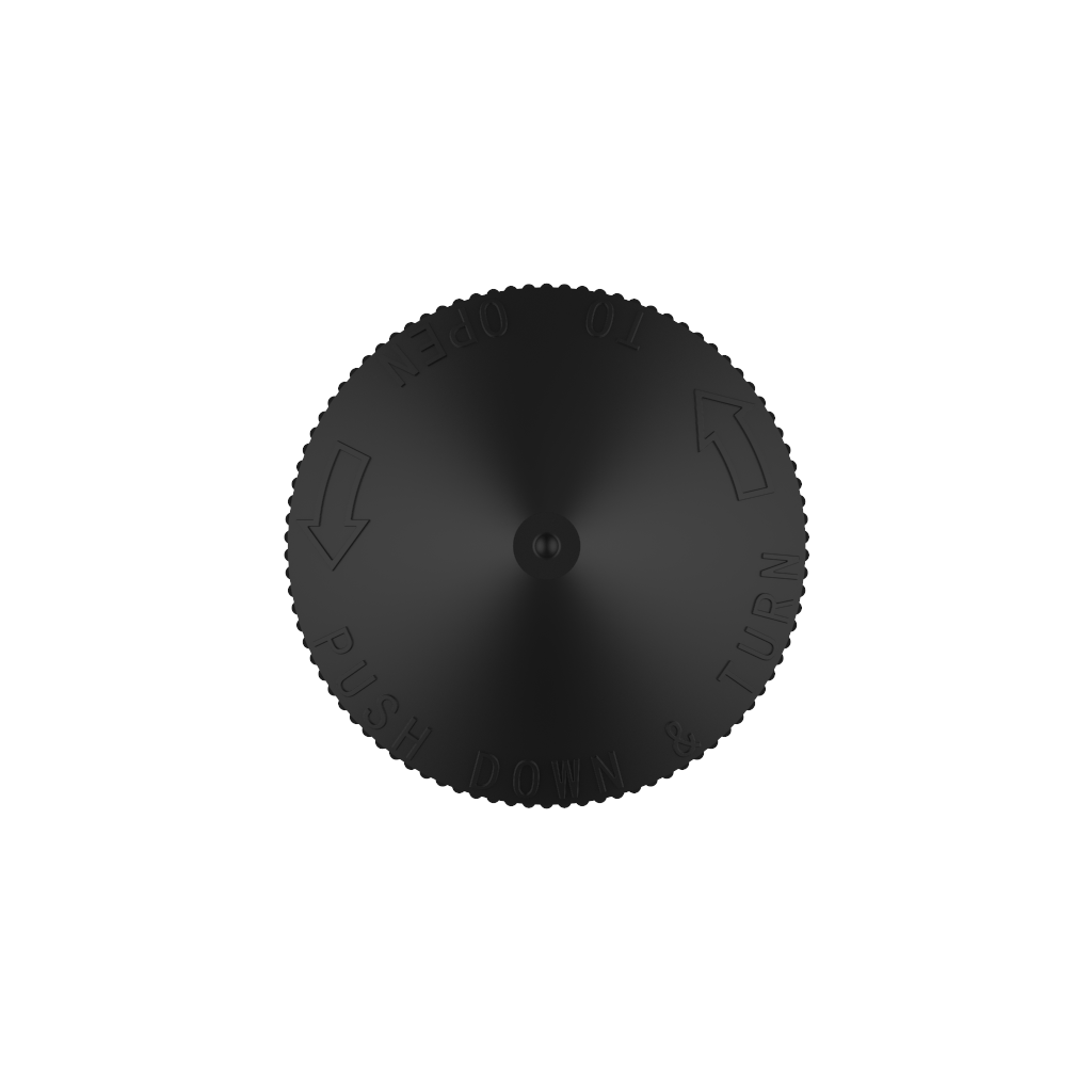 Chubby Gorilla - 120ML Unicorn Bottle - Clear Bottle / Black Cap - V3 - Copackr.com