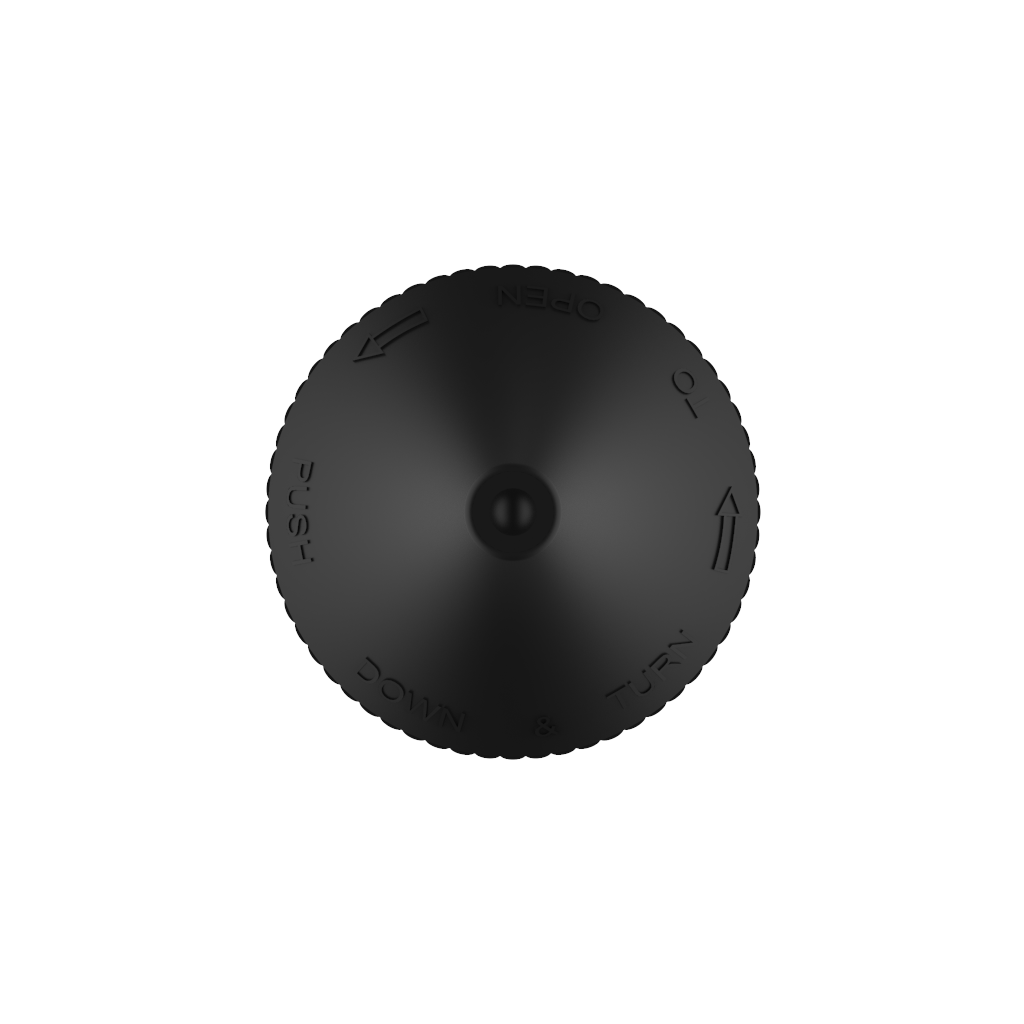 Chubby Gorilla 60ML Unicorn Bottle - Clear Bottle / Black Cap - V3 - Copackr.com