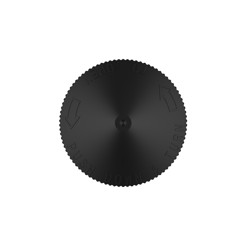 Chubby Gorilla - 100ML Unicorn Bottle - Clear Bottle / Black Cap - V3 - Copackr.com