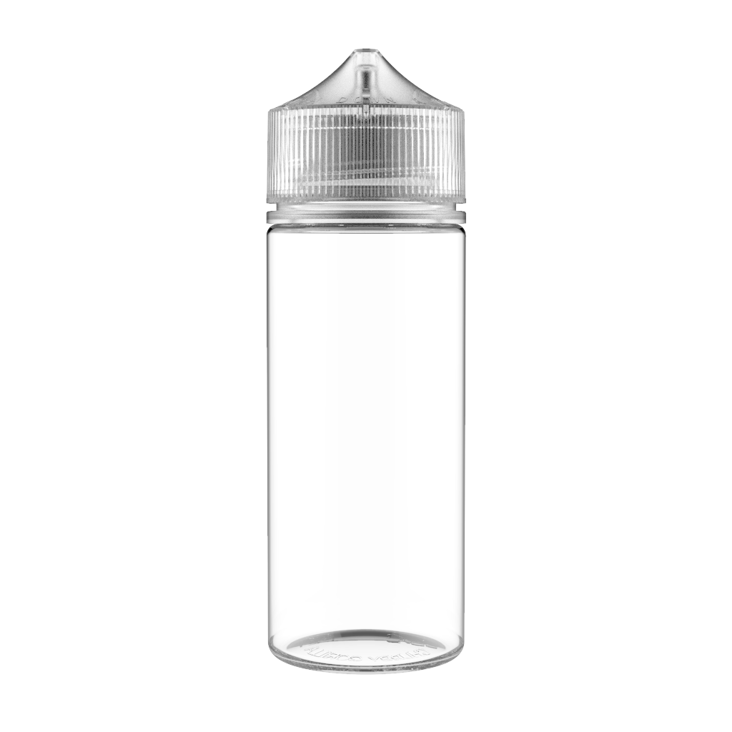 Chubby Gorilla - 120ML Unicorn Bottle - Clear Bottle / Natural Cap - V3 - Copackr.com