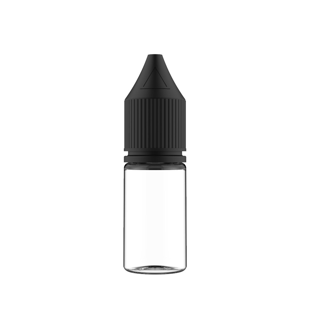 Chubby Gorilla - 10ML Unicorn Bottle - Clear Bottle / Black Cap - V3 - Copackr.com