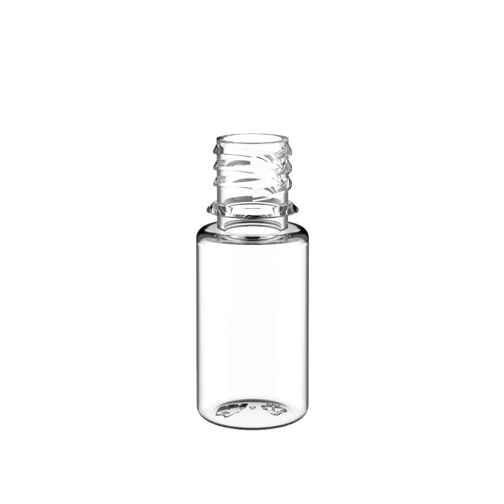 Chubby Gorilla - 10ML Unicorn Bottle - Clear Bottle / Black Cap - V3 - Copackr.com