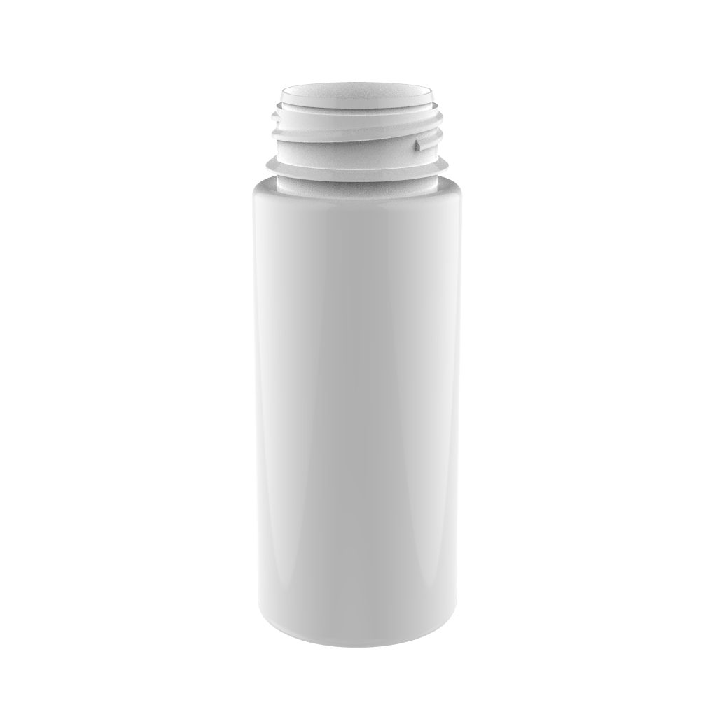 Chubby Gorilla - 120ML Unicorn Bottle - Solid White Bottle / White Cap - V3 - Copackr.com